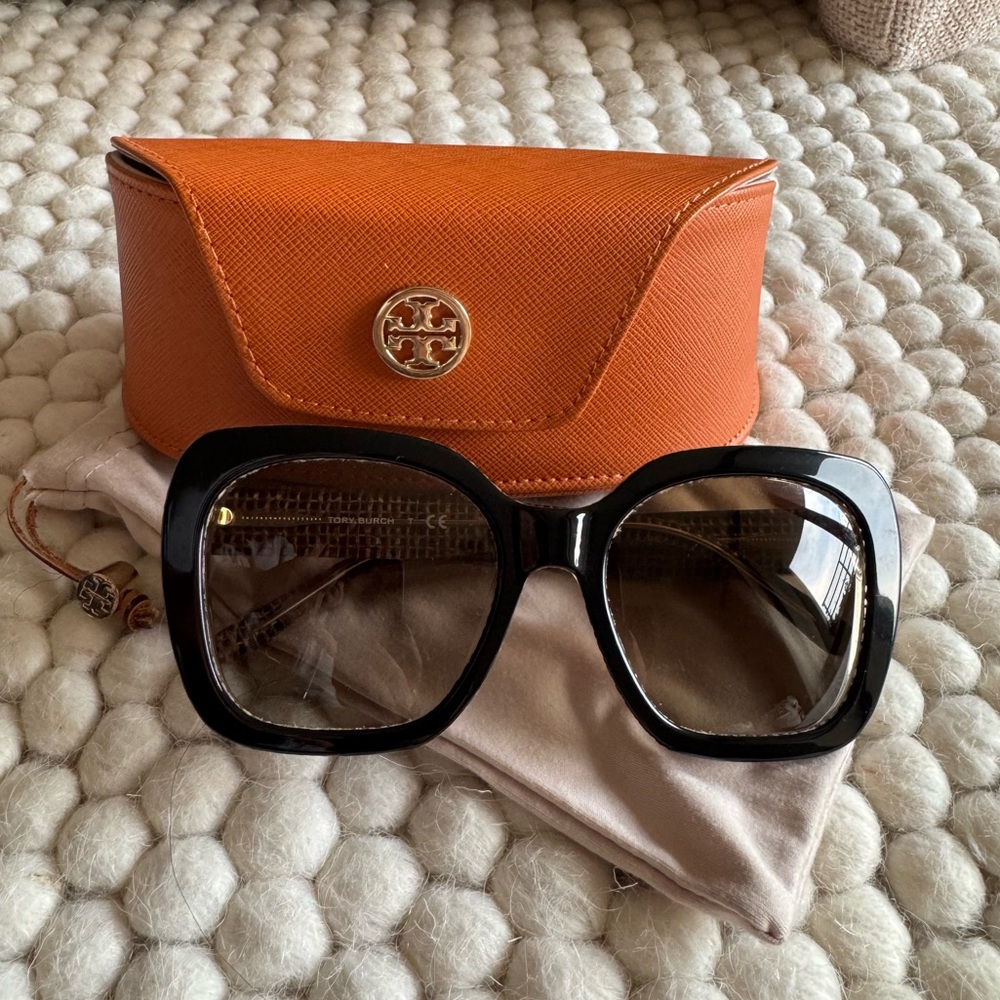 Brown Tory Burch Sunglasses